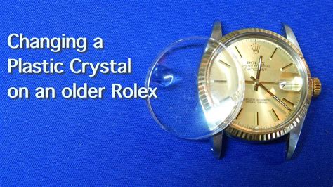 rolex acrylic crystal|Rolex replacement crystal.